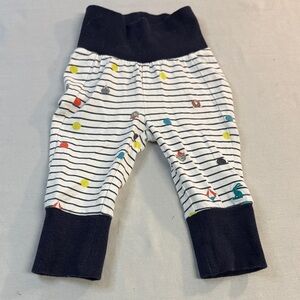 Joules - 0-3M - Striped Kids Bottoms with Colourful Accents